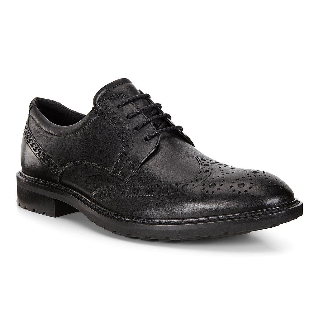 Ecco Vitrus I Mens Business Shoes In Black Sales - India ZIL-603271